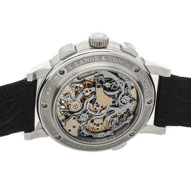 A. Lange & Söhne,Tourbillon 41.20mm,41.20mm,Platinum,Silver,Handwound,Chronograph,Tourbillon,Tourbillon Escapement,Flyback,36hours,In-house Caliber,702,702.025