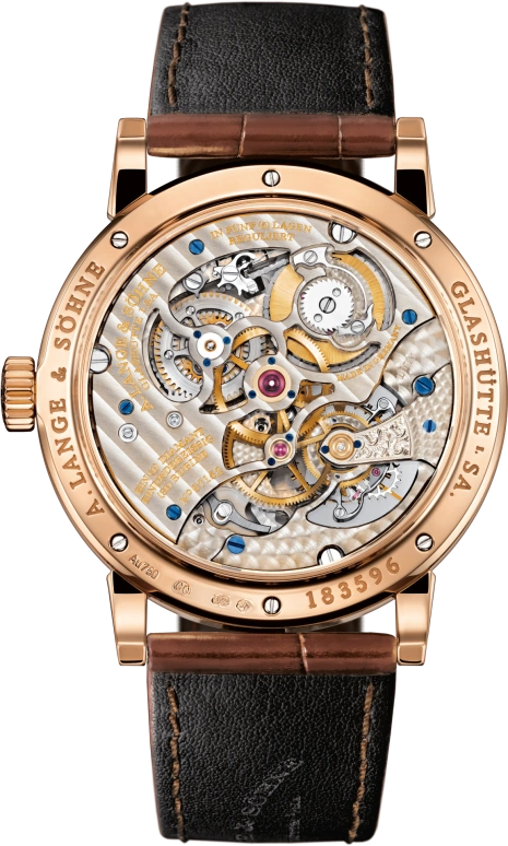 A. Lange & Söhne,Richard Lange 41.90mm,41.90mm,Pink Gold,Silver,Handwound,Tourbillon Escapement,Chain & Fusée,760,760.032