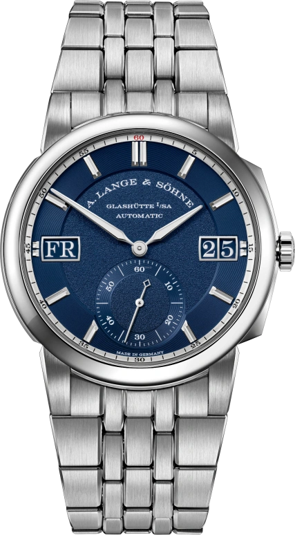 A. Lange & Söhne,Odysseus 40.50mm,40.50mm,Stainless Steel,Blue,Automatic,Date,Day,Big Date,363,363.179