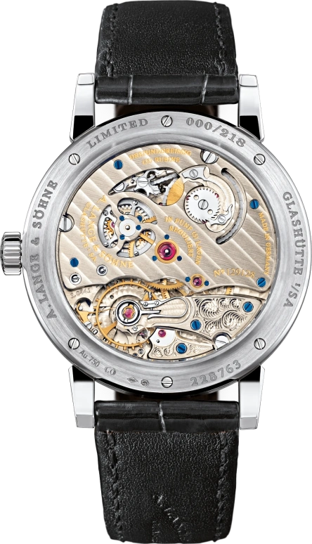 A. Lange & Söhne,Richard Lange 40.50mm,40.50mm,White Gold,Black,Handwound,Chain & Fusée,36hours,260,260.028