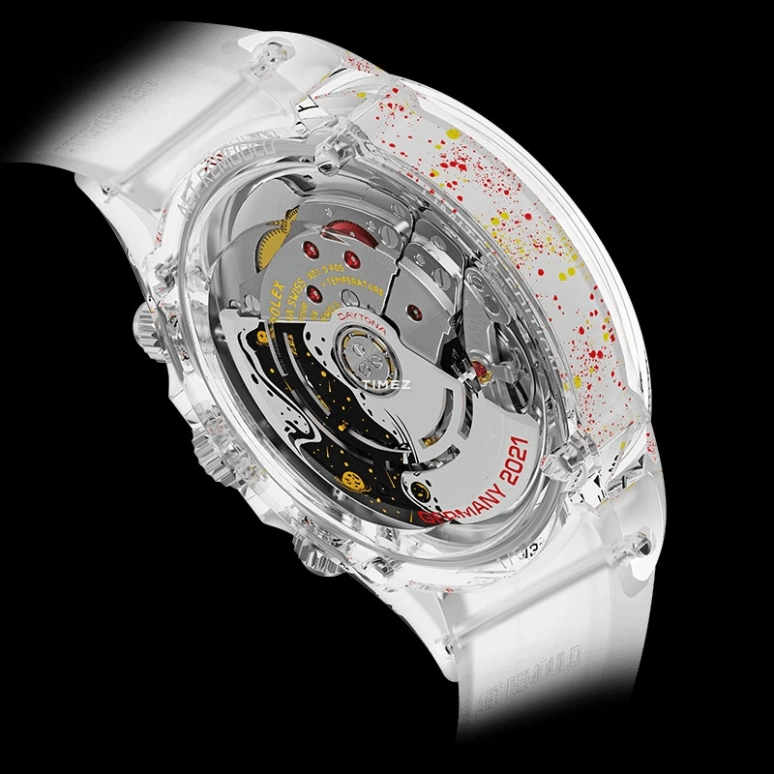 Aet Remould,Other 40x47.50mm,40x47.50mm,Sapphire,Red,Yellow,Black,Automatic,Chronograph,Round,GERMANY EDITION