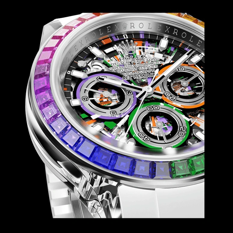 Aet Remould,Other 40x47.50mm,40x47.50mm,Sapphire,Skeleton,Automatic,Chronograph,Round,AFTER,AFTER-RAIN