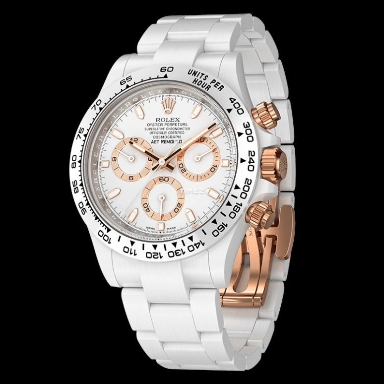 Aet Remould,Other 40x47.50mm,40x47.50mm,Ceramic,White,Automatic,Chronograph,Tonneau,PLATINUM,PLATINUM-COLORED CLASSIC WHITE