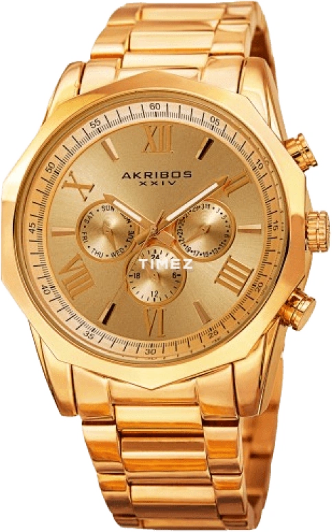 Akribos XXIV Men’s Watches AK940YG