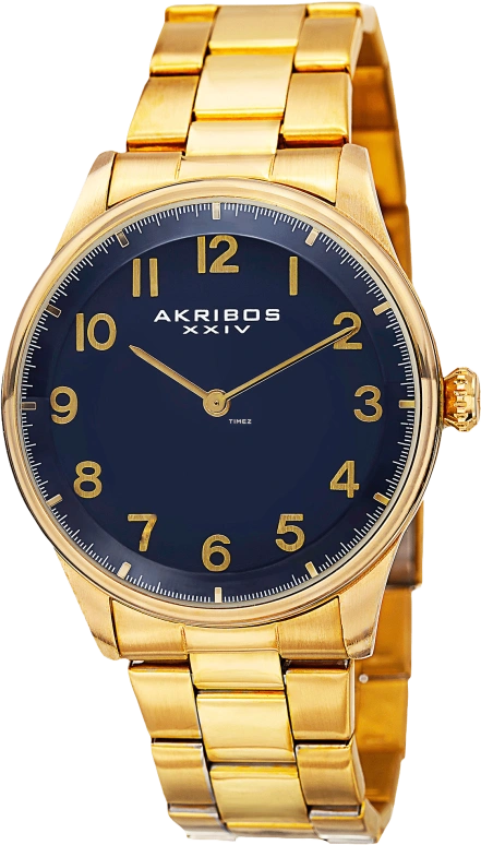Akribos XXIV Men’s Watches AK787YGBU