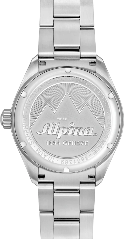 Alpina,ALPINER 40mm,40mm,Stainless Steel,Blue,Automatic,Day,Sapphire,Crystal Glass,AL,AL-525NS4AQ6B