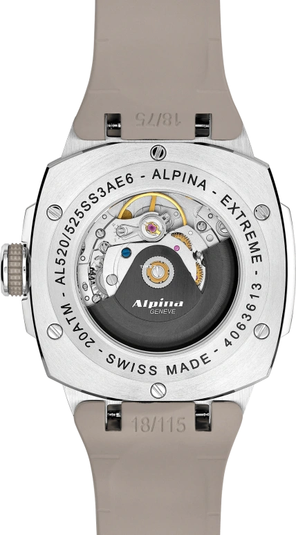 Alpina,ALPINER 39x40.40mm,39x40.40mm,Stainless Steel,Cream,Automatic,Day,In-house Caliber,AL,AL-525BG3AE6