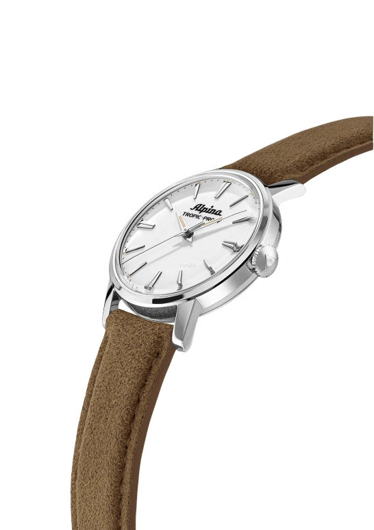 Alpina,HERITAGE 34mm,34mm,Stainless Steel,White,Handwound,42hours,In-house Caliber,AL,AL-480S2H6