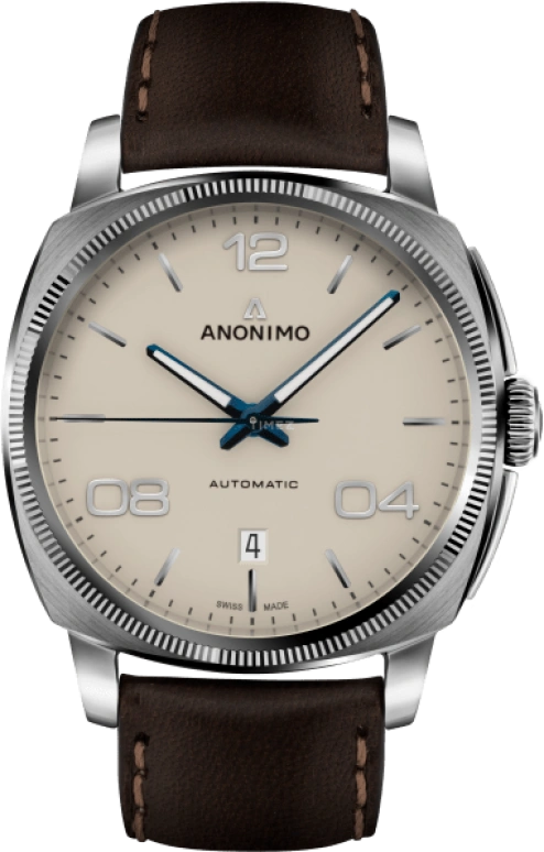 Anonimo,净化 42毫米,42毫米,不锈钢,米黄色,自动上弦,星期历,38小时,AM,AM-4000.01.310.W42