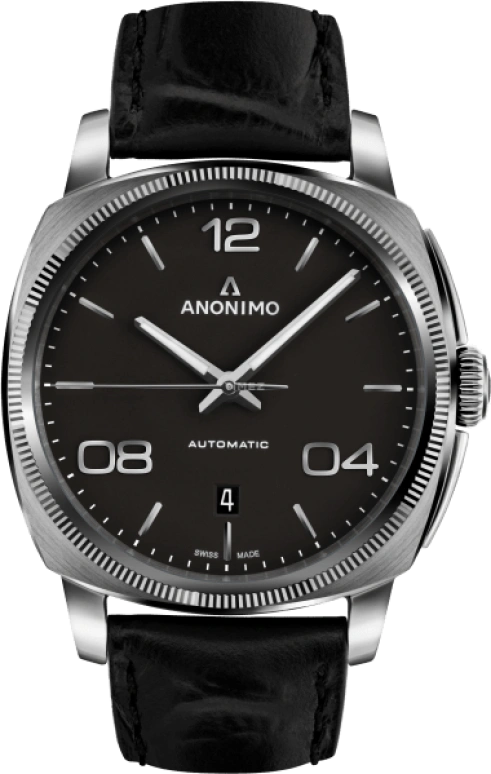 Anonimo,净化 42毫米,42毫米,不锈钢,灰色,自动上弦,星期历,38小时,AM,AM-4000.01.101.W11