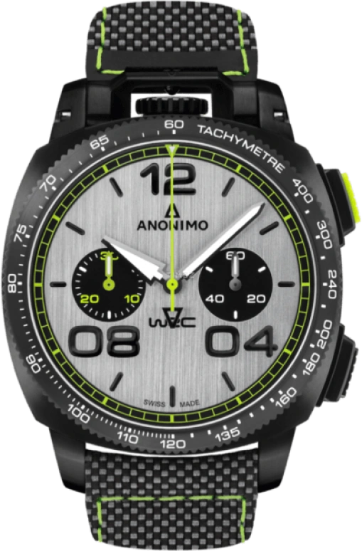 Anonimo,军事 43.40毫米,43.40毫米,灰色,自动上弦,计时,42小时,自制机芯,AM,AM-1128.21.221.T64