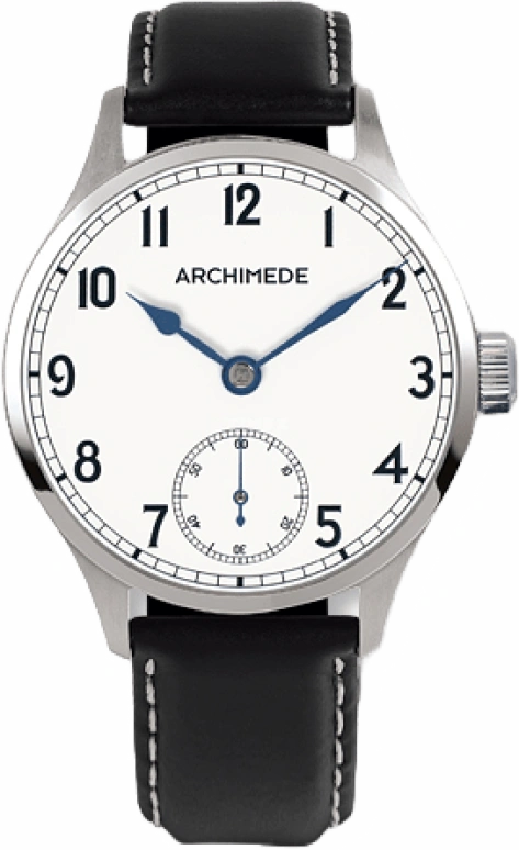 Archimede,Deckwatch 42mm,42mm,Stainless Steel,Silver,Handwound,46hours,Sapphire,Crystal Glass,UA7929,UA7929-H1.1