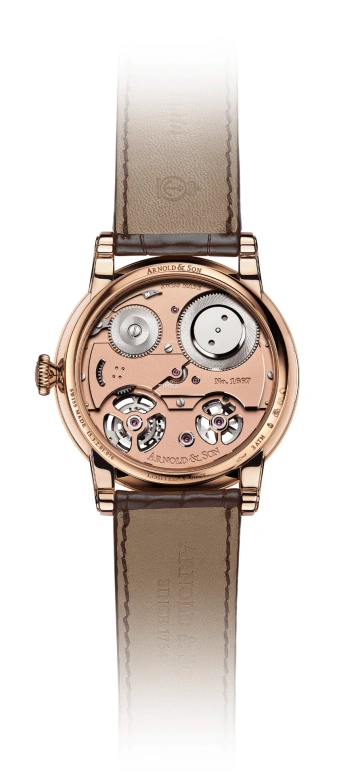 Arnold & Son,TOURBILLON CHRONO 36 46mm,46mm,Red Gold,Skeleton,Handwound,Tourbillon,Sapphire,1ETAR,1ETAR.G01A.C112A
