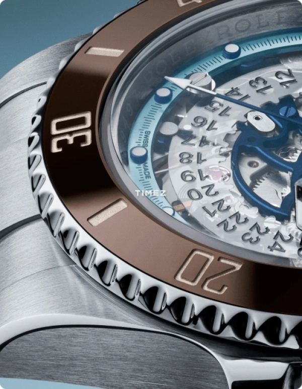 Artisans De Genève,Other ,Stainless Steel,Silver,Skeleton,Automatic,Day,48hours,Brown Ice