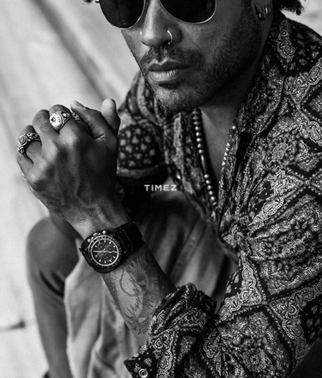 Artisans De Genève,其它 ,不锈钢,黑色,自动上弦,计时,72小时,LK01 pour Lenny Kravitz