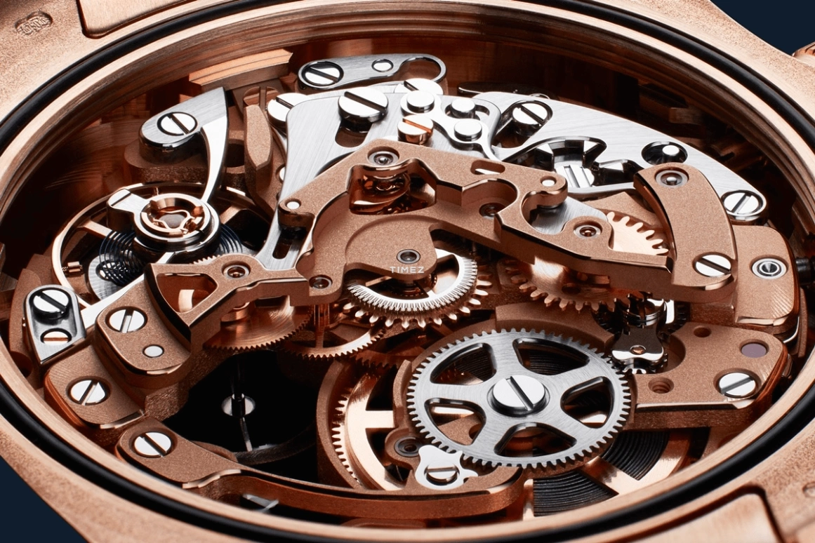 Artisans De Genève,Other 40mm,40mm,Rose Gold,Rose Gold,Skeleton,Handwound,Chronograph,72hours,La Blausee Gold