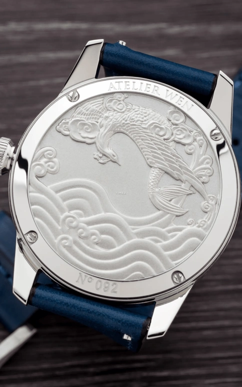 Atelier Wen,Porcelain Odyssey 39mm,39mm,Stainless Steel,White,Automatic,41hours,Sapphire,Crystal Glass,HAO