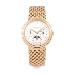 patek-philippe3945/001在安帝古伦 Important Modern & Vintage Timepieces上的样品照片