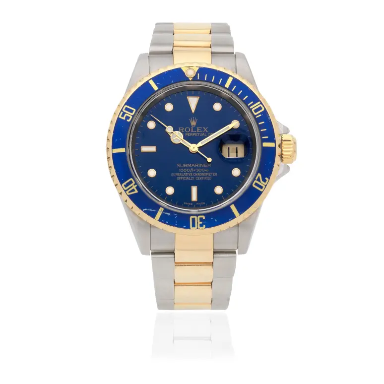 Sample photo of rolex16613
at Bonhams Watches & Wristwatches including timepieces from the T P Camerer Cuss Collection