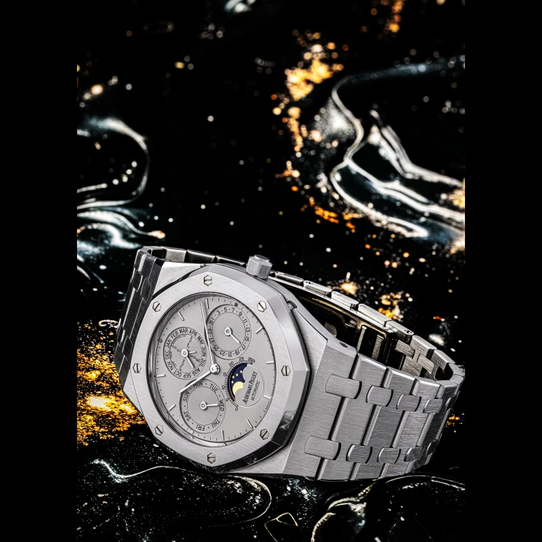 audemars-piguet25820st在佳士得 Important Watches Featuring The Generations & Timeless Opulence Collections上的样品照片