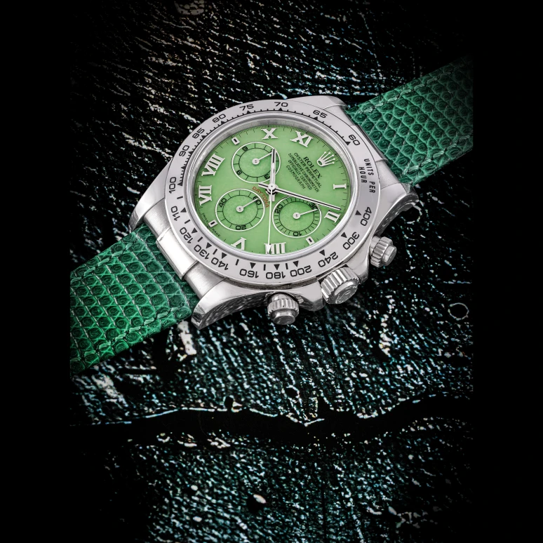 rolex116519在佳士得 Important Watches Featuring The Generations & Timeless Opulence Collections上的样品照片