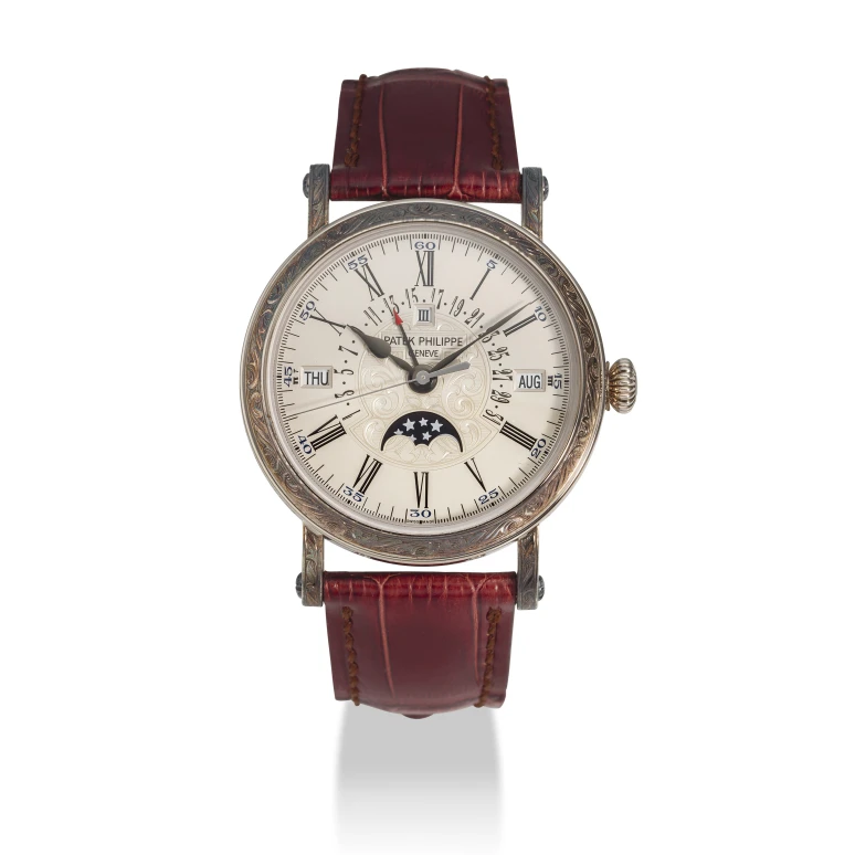 patek-philippe5160g在佳士得 Important Watches and The Rise of The Independent Watchmakers, Featuring The Kairos Collection Part II上的样品照片