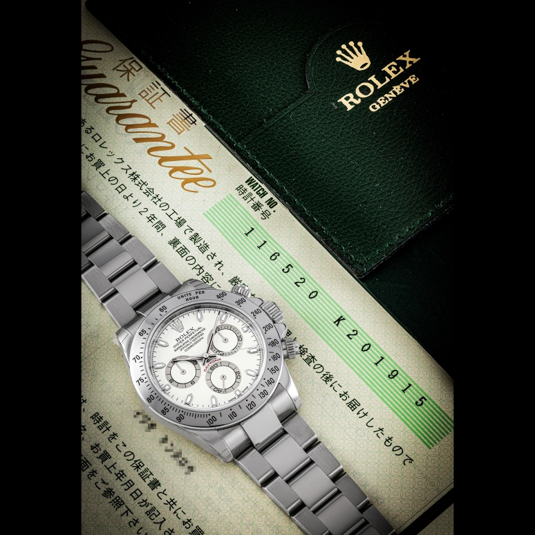 Sample photo of rolex116520 at Christie's Important Watches Featuring The Generations & Timeless Opulence Collections