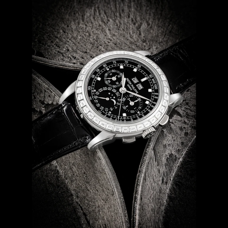 Sample photo of patek-philippe5971p-001 at Christie's Important Watches Featuring The Generations & Timeless Opulence Collections
