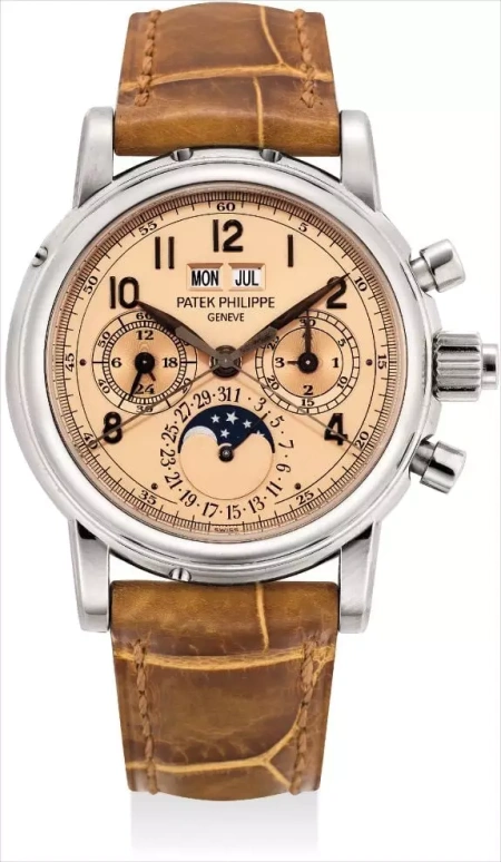 Patek Philippe5004在富艺斯 The Hong Kong Watch AuctionHong Kong Auction上的样品照片