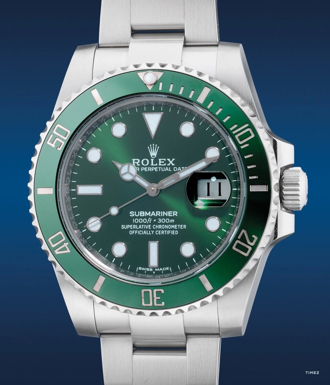 Rolex116610LV在富艺斯 The Hong Kong Watch AuctionHong Kong Auction上的样品照片