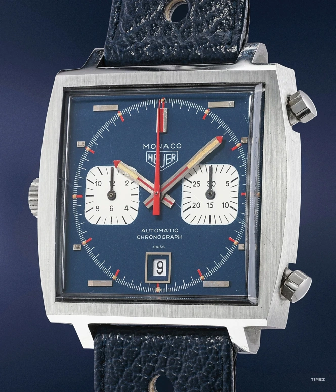 Heuer1133B在富艺斯 The Geneva Watch AuctionGeneva Auction上的样品照片