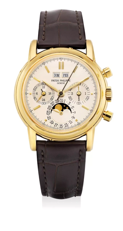 Patek Philippe3971J在富艺斯 The Hong Kong Watch AuctionHong Kong Auction上的样品照片