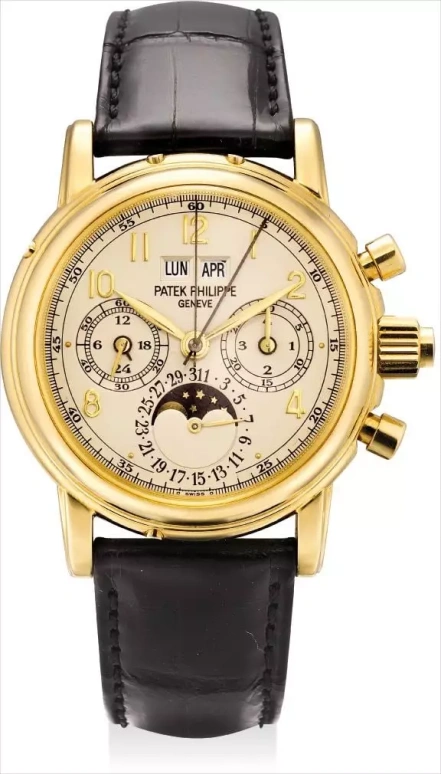 Patek Philippe5004在富艺斯 Hong Kong Watch AuctionHong Kong Auction上的样品照片