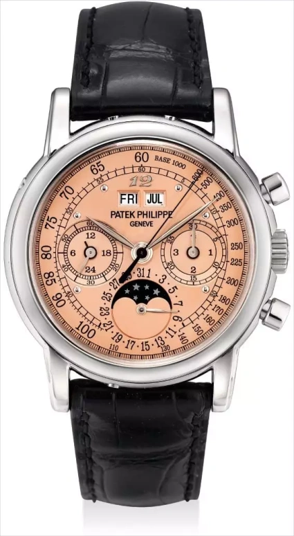 Patek Philippe3970在富艺斯 Hong Kong Watch AuctionHong Kong Auction上的样品照片