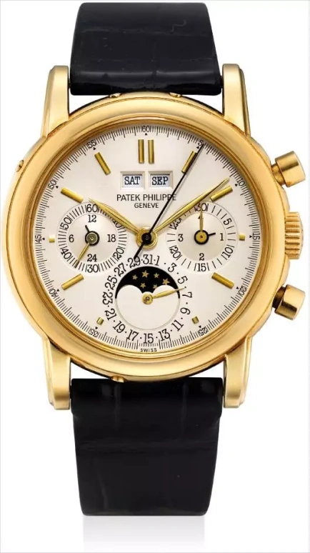 Patek Philippe3971在富艺斯 Hong Kong Watch AuctionHong Kong Auction上的样品照片