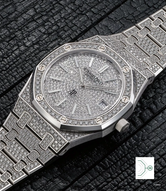 Sample photo of Audemars Piguet15202BC at Phillips The Royal Oak 50thGeneva Auction