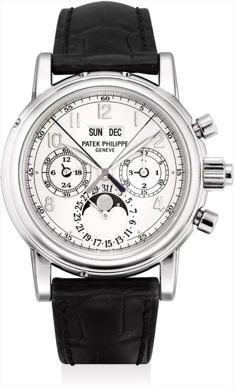 Patek Philippe5004在富艺斯 The Hong Kong Watch AuctionHong Kong Auction上的样品照片