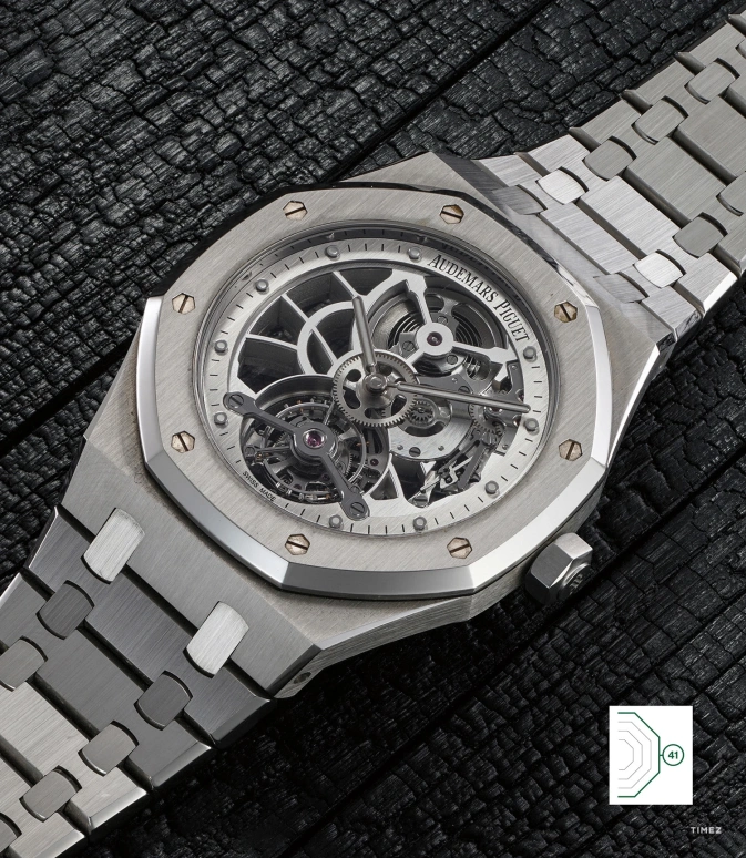 Sample photo of Audemars Piguet26518ST at Phillips The Royal Oak 50thGeneva Auction