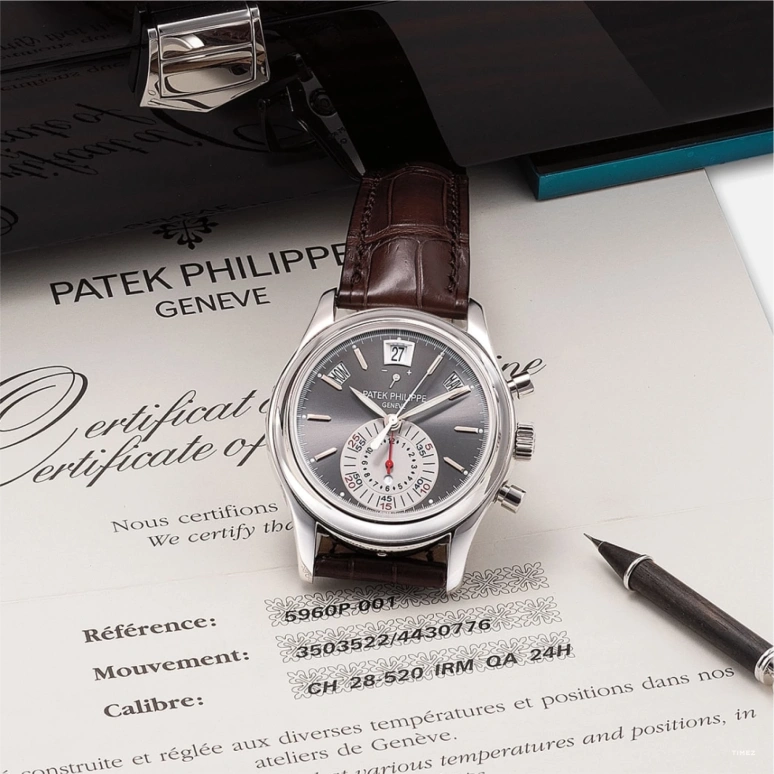 Patek Philippe5960P在富艺斯 The Hong Kong Watch AuctionHong Kong Auction上的样品照片