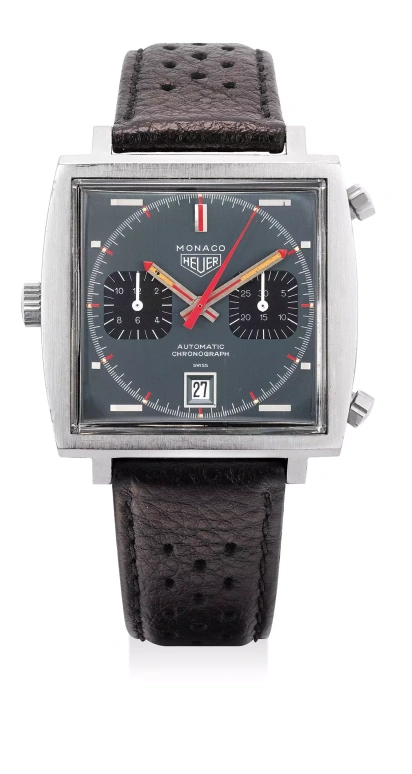 Heuer1133G在富艺斯 The Hong Kong Watch AuctionHong Kong Auction上的样品照片