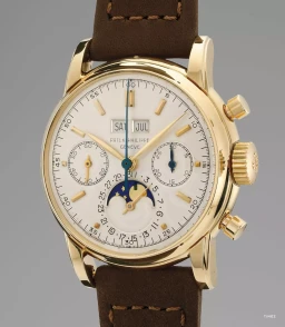 Patek Philippe2499在富艺斯 Racing PulseNew York Auction上的样品照片