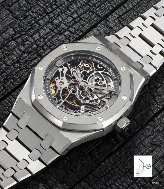 Sample photo of Audemars Piguet15305ST at Phillips The Royal Oak 50thGeneva Auction