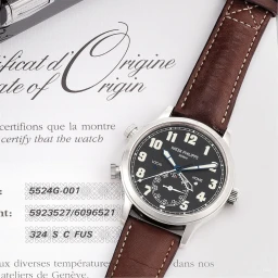 Patek Philippe5524G-001在富艺斯 The Hong Kong Watch AuctionHong Kong Auction上的样品照片