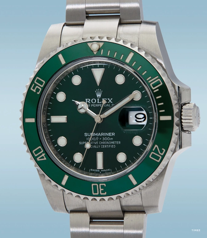 Rolex116610LV在富艺斯 The 2021 New York Watch Auction上的样品照片