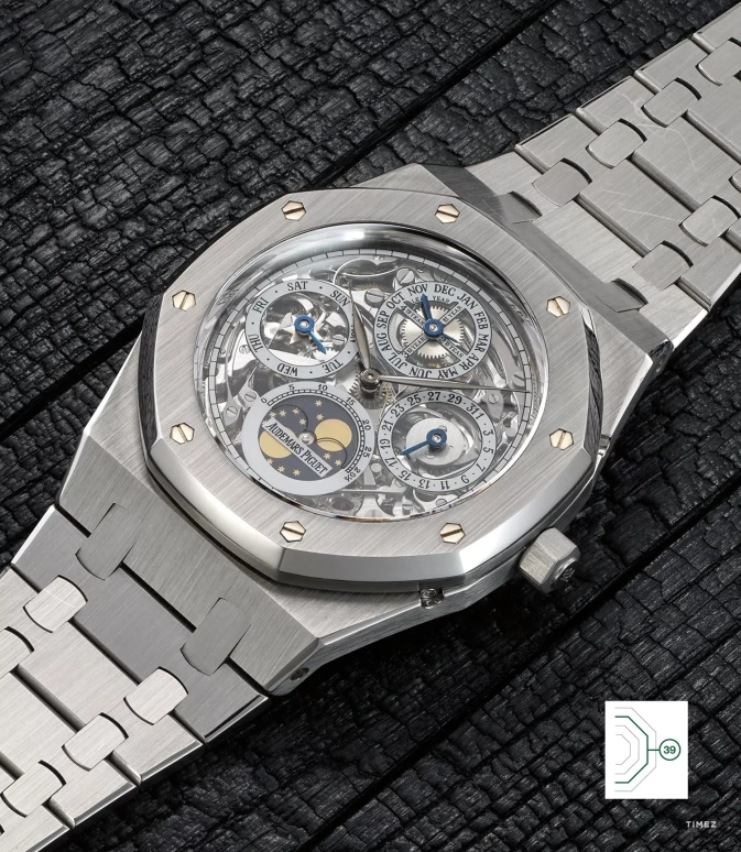 Audemars Piguet25829ST在富艺斯 The Royal Oak 50thGeneva Auction上的样品照片