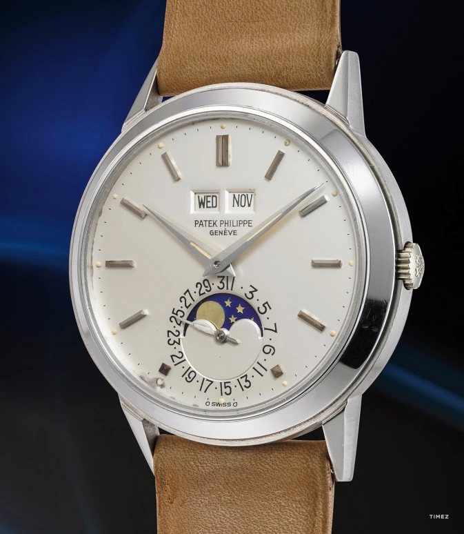 Patek Philippe3448在富艺斯 The Geneva Watch AuctionGeneva Auction上的样品照片