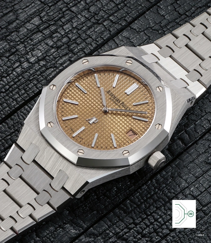 Sample photo of Audemars Piguet15202BC at Phillips The Royal Oak 50thGeneva Auction