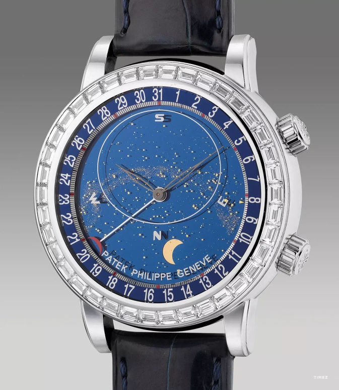 Patek Philippe6104G-001在富艺斯 The Hong Kong Watch AuctionHong Kong Auction上的样品照片