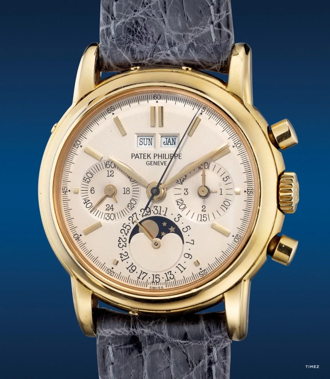 Patek Philippe3970E在富艺斯 The Hong Kong Watch AuctionHong Kong Auction上的样品照片