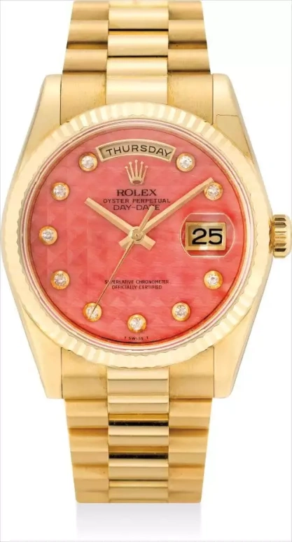 Rolex118238在富艺斯 The Hong Kong Watch AuctionHong Kong Auction上的样品照片